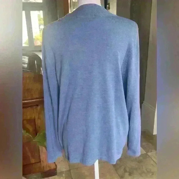 Allison Daley. Large Petite color block sweater. NWOT. Excellence condition. - Picture 5 of 10